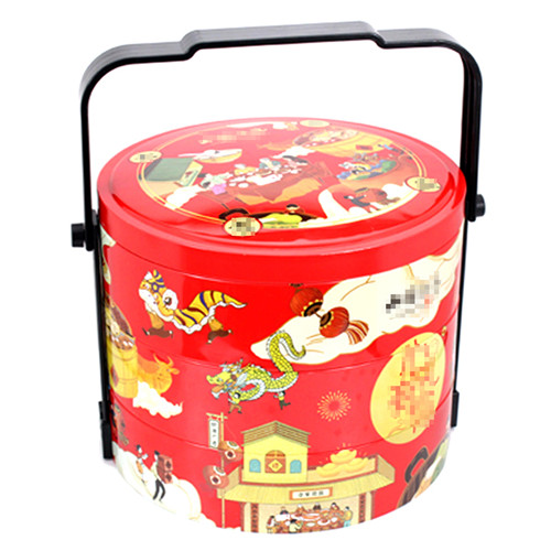 手提年貨鐵盒禮品盒 手提年貨鐵盒禮品盒